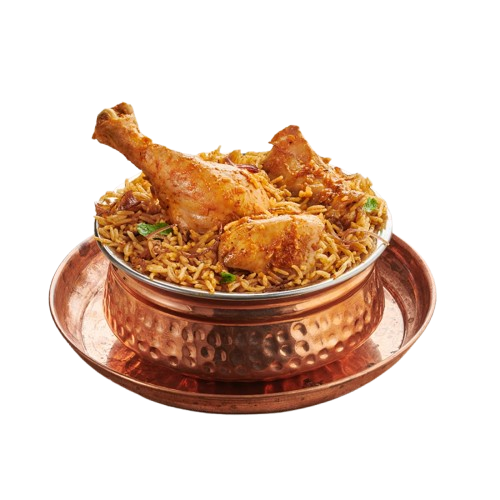 Delicious biryani dish